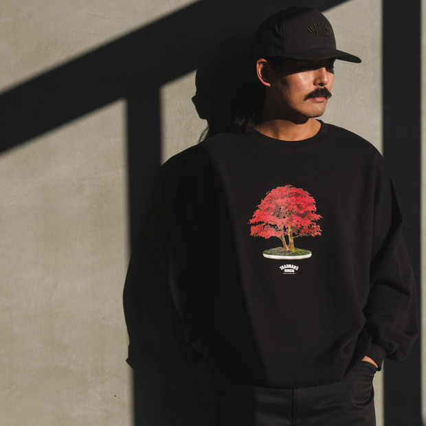 Autumn Leaves Sweat -BLACK- 詳細画像